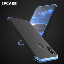 schoenen schokbestendig metalen pantser telefoonhoesje voor xiaomi mi 8 case aluminium frame harde pc cover funda voor xiaomi mi 6 mi 8 se mix 2 2s case