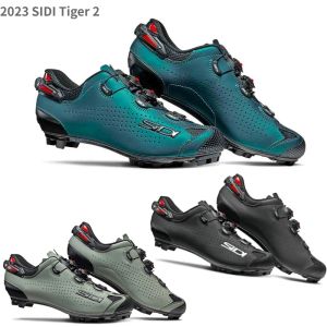 Chaussures Sidi Tiger 2 chaussures vtt Vent carbone chaussures vtt vtt Lock chaussures chaussures de cyclisme