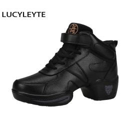 Chaussures Taille 3044 Lucyleyte Enfants et adultes Dancs Chaussures pour femmes Sneakers de danse professionnelle appropriée