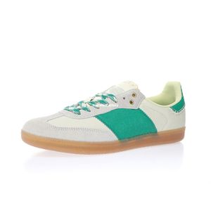 Chaussures Skate Wales Bonner Cream Blanc Bold Green Orange Painage pour les baskets Gy4344 pour femmes