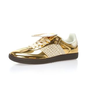 Zapatos skate wales Bonner Gold Skates metálicos para zapatillas para hombres para mujeres