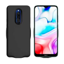 Schoenen slanke batterijladerkoffer voor Xiaomi Redmi 8 back -up terug clip batterij Case Power Bank Forredmi 8a Laad Back Cover Capa Funda