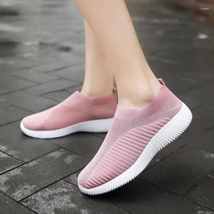 Chaussures Slip 157 Walking Femmes 2024 sur des mocassins à plat baskets polyvalentes de haute qualité Vulcanisé Breathable 71