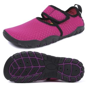 Chaussures glisser sur les chaussures en amont Femmes Séchon rapide Aqua chaussure de randonnée respirante patauge