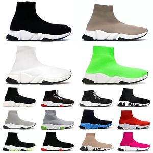 balenciaga balenciga balencaigas runners shoes socks shoes speed trainer Sneakers Free Shipping Shoes 【code ：L】 Mens Women Loafers Black White Graffiti Sole Vintage Trainers