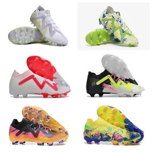 Chaussures de football Future Ultimate Brilliance FG Mg Cleats Supercharged Blue Eclipse Pursuit Fast Jaune Blanc Ultra Orange Creativity Team