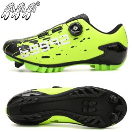 Zapatos ofertas especiales ciclismo de montaña zapatos para hombres al aire libre profesionales zapatillas ciclismo mtb zapatos deportivos zapatos de encaje zapatos de bicicleta