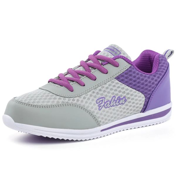 Chaussures Sport Shoe for Woman Purple Sneaker Femmes baskets décontractées Laceup Breatch NOUVEAU ARRIVAUX FASH