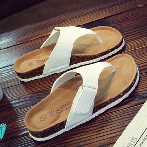 Schoenen zomer 2024 slippers Europees 622 merk kurk sandalen slippers anti slip strand op co 41