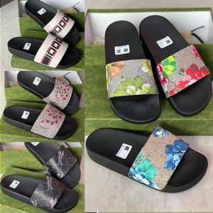 Schoenen Zomer Dames Slippers Dia's Slipper Bloem Sandaal Mode Mens Mannen Ontwerpers Flats Sexy Rubber Sandalen Old Beach 2021 Dames Lux Iewx