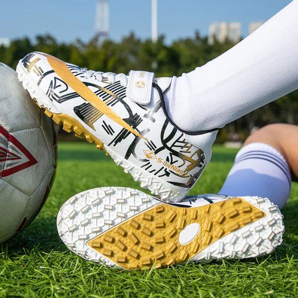 Zapatos adolescentes para niños zapatos de fútbol fútbol tf tf fútbol fútbol niñas para niñas al aire libre tacos de fútbol zapatos de fútbol calzado 1573