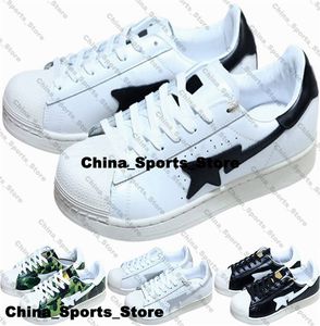 Chaussures Baskets Casual Taille 12 Hommes Baskets BapeSta Superstar 80s Femmes Superstars Eur 46 Designer Us 12 Schuhe Gym Us12 Haute Qualité ABC Camo Green Youth Chaussures