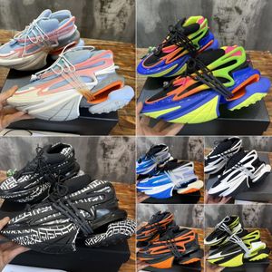 Chaussures Unicorn Sneaker Designer Fashion Outdoor Sport Le cuir décontracté haut de gamme Néoprène lambrissé et les baskets de veau brumeuses Taille 35-45