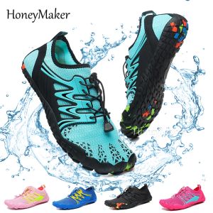 Schoenen unisex waden schoenen quickdry aqua schoenen drainage water schoenen strand sport sandalen yoga op blote voeten duik surfen sneakers