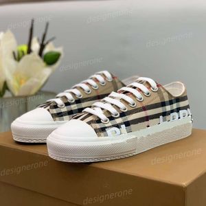 Schoenen vintage ontwerpers print check sneakers dames mannen