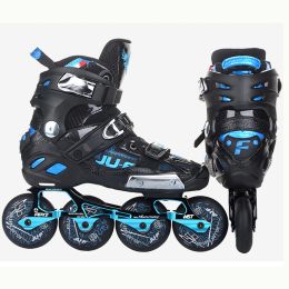 Schoenen War Wolf Inline Skates Rockered Frame Slalom Skating Shoes Inline Skates Professional Professions for Street Free Skating Sliding