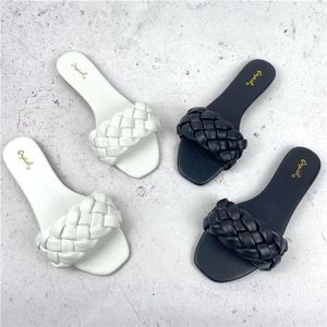 Tkhot – chaussures d'intérieur pour femmes, sandales d'été coulissantes, souples et antidérapantes, plateforme de salle de bain, pantoufles de maison, Sendal Teplek Datar Wanita #2