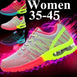 Schoenen dames casual mode dames luchtkussen lichtgewicht training schoenen gaas ademende sneakers dames sportschoenen hardlopen trainers