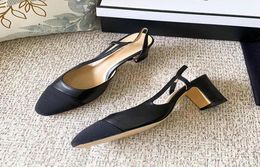 Schoenen dames sandalen hoge hakken lente en herfst puntige teenhoogte 65 cm 35405831981