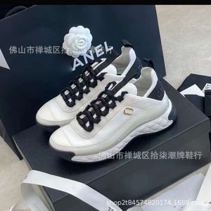 Zapatos xiaoxiangfeng papá femenino primavera y otoño deportes internos de cuero genuino sólido de cuero genuino