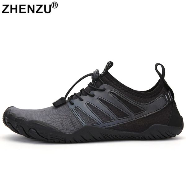 Chaussures zhenzu unisexe fiss crossenting crossfit chaussures tases respirantes baskets de tennis chaussures de gym de gym de gymnase