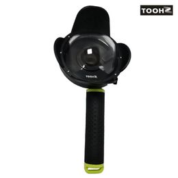 Freeshipping SHOOT Draagbare Duiken Fisheye Dome Port Accessoire voor Xiaomi Yi Duikcamera Sport Actie Cam Onderwater met Floaty Gri Ewut