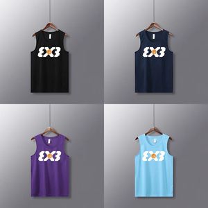 Maillots de basket-ball de tir, chemises, gilets pour jeunes, uniformes vierges personnalisés, entraînement de course, costumes amples, débardeur 240306