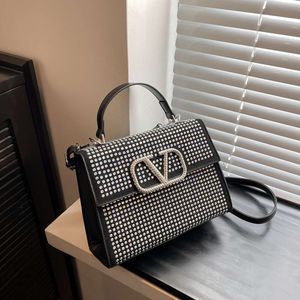 Boutique Handsbag Wholesale Retail 2024 Nouveau sac pour femmes Fashion Diamond Intégration de sac à main Wtern et Luxury Light Advanced