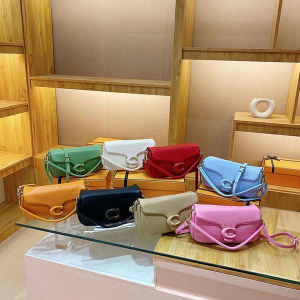 Tienda Fábrica Venta al por mayor 2024 Nuevo bolso para mujer Color caramelo Súper suave Nube Bolso bandolera de un solo hombro Bolsas