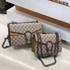 Shopping 2021 Womens Bag sac à main sacs à main style limité chaîne en cuir véritable épaule diagonale sacs à bandoulière