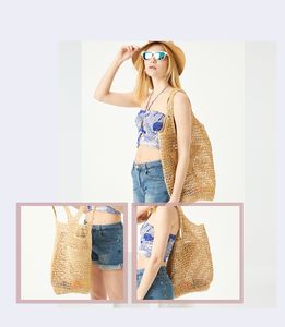 Mesh Hol Geweven voor de zomer handtas boodschappentas Strozak strandtas Vakantietas Tote Bag Designer tas Mode Grote capaciteit Damesmode veelzijdigheid Klassiek