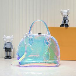 Sac à provisions Transparent coloré PVC épaule sous les bras sacs concepteur Hobo sacs à main femmes sac à main sac à main enveloppe mode grande capacité pochette sangle réglable