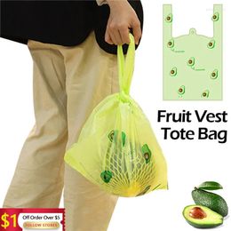 Sacs à provisions 50 pièces sac pliant stockage sacs à main fraises fourre-tout étanche pochette écologique femmes organisateurs