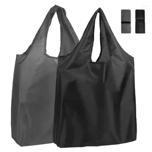 Boodschappentassen 63HC opvouwbare grote supermarkt met handgrepen lichtgewicht tas polyester herbruikbare tas