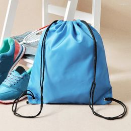 Sacs à provisions 6pcs voyage enfants adultes sac à cordon chaussures sous-vêtements grande capacité hommes femmes pour le sport sac à dos étanche robuste