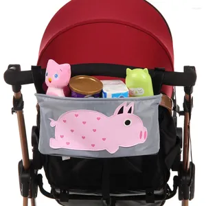 Sacs à provisions pour bébé poussette de sacs d'organisateur couches couches maman maman chariot bugg pram panier panier hook accessoires