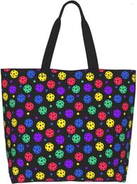 Sacs de courses balle Sport sac à bandoulière décontracté sac à main réutilisable voyage épicerie fourre-tout cadeaux pour femmes supermarché 40x50 cm