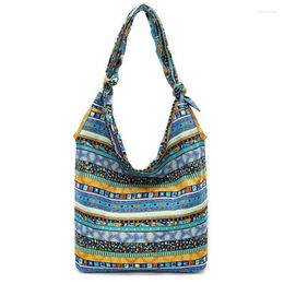 Sacs à provisions à épaule décontractée Impression florale coton réutilisable Sac de magasin Femmes Épicerie Bolsas de Tela Canvas Crossbody Torba Na Zakupy