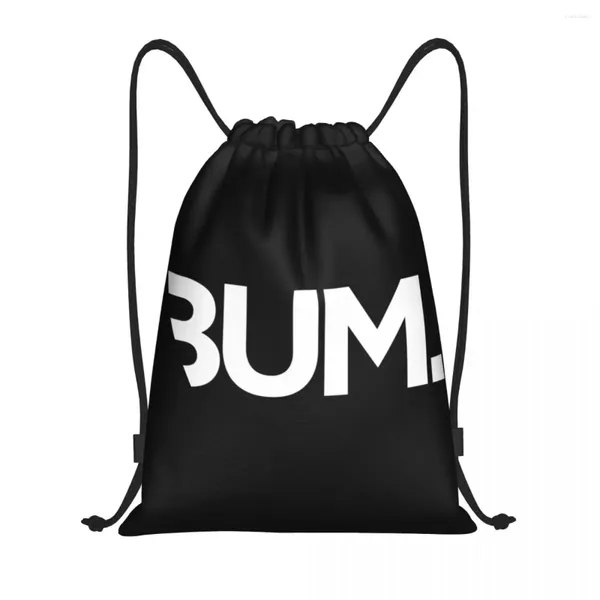 Bolsas de compras Cbum Cbumfitness Drawstring Football Mochila Gym Sackpack Bolsa de cuerda para senderismo