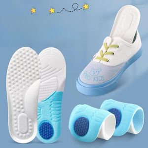 Sacs à provisions Coussinets de chaussures de Sport pour enfants, semelles intérieures orthopédiques respirantes en mousse à mémoire de forme, pied plat, fasciite plantaire, soutien de la voûte plantaire