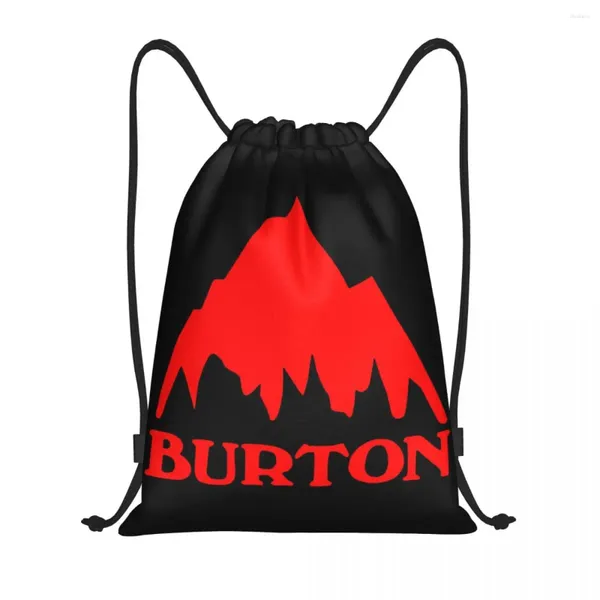 Bolsas de compras Burtons Burtons Mountain Snowboard Draward para entrenar mochilas de yoga para hombres Mujeres Sports Gym Sackpack