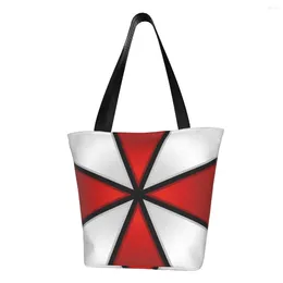 Sacs à provisions Custom Corporation Umbrelas Canvas Femmes Portable Gracees Video Game Tote Shopper