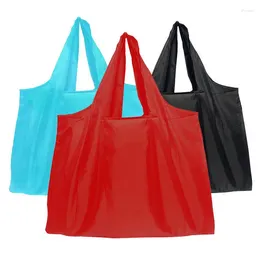 Sacs de courses pliables en Nylon et Polyester, sac d'épicerie écologique de styliste personnalisé, fourre-tout personnalisé pour femmes