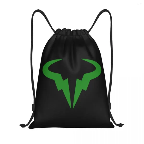 Bolsas de compras Green Nadal Stars Stars Stars Srawstring Mujeres Ligeros Ligeros Sports Almacenamiento Mochila