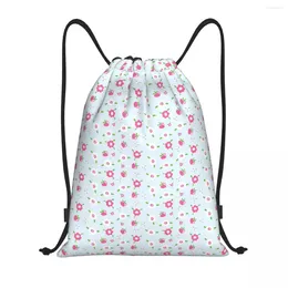 Sacs à provisions personnalisées Sarah Kay Flowers à cordon Men des femmes Femmes Lightweight Children's Painter Sports Gym Rangement Backpack