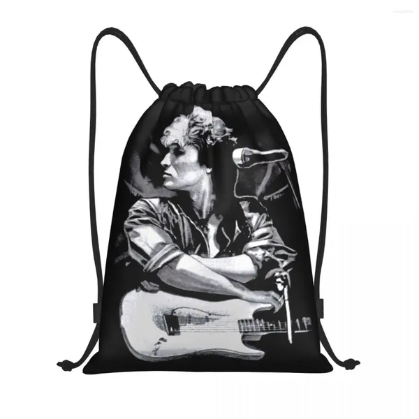 Bolsas de compras Viktor Viktor Tsoi Drawtring para mochilas de yoga Mujeres Rusian Rock Kino Sports Gym Sackpack