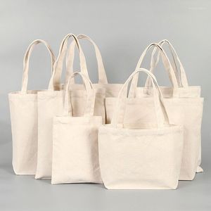 Boodschappentassen eco opvouwbare schouderhandtassen grote handtas stof canvas 1 draagtas voor markt herbruikbare katoenmeisjes