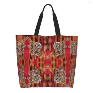 Sacs de courses mode amazigh Kabyle bijoux fourre-tout réutilisable afrique berbère Style ethnique épicerie toile épaule Shopper sac
