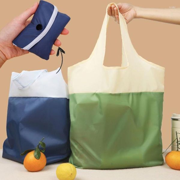 Sacs à provisions Fashion Fashion Rangement écologique pliable rangement robuste portable sac fourre-tout réutilisable
