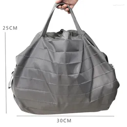 Sacs à provisions japonais pliable grand fourre-tout Polyester réutilisable sac d'épicerie Eco Friendly sac à main Book de rangement portable